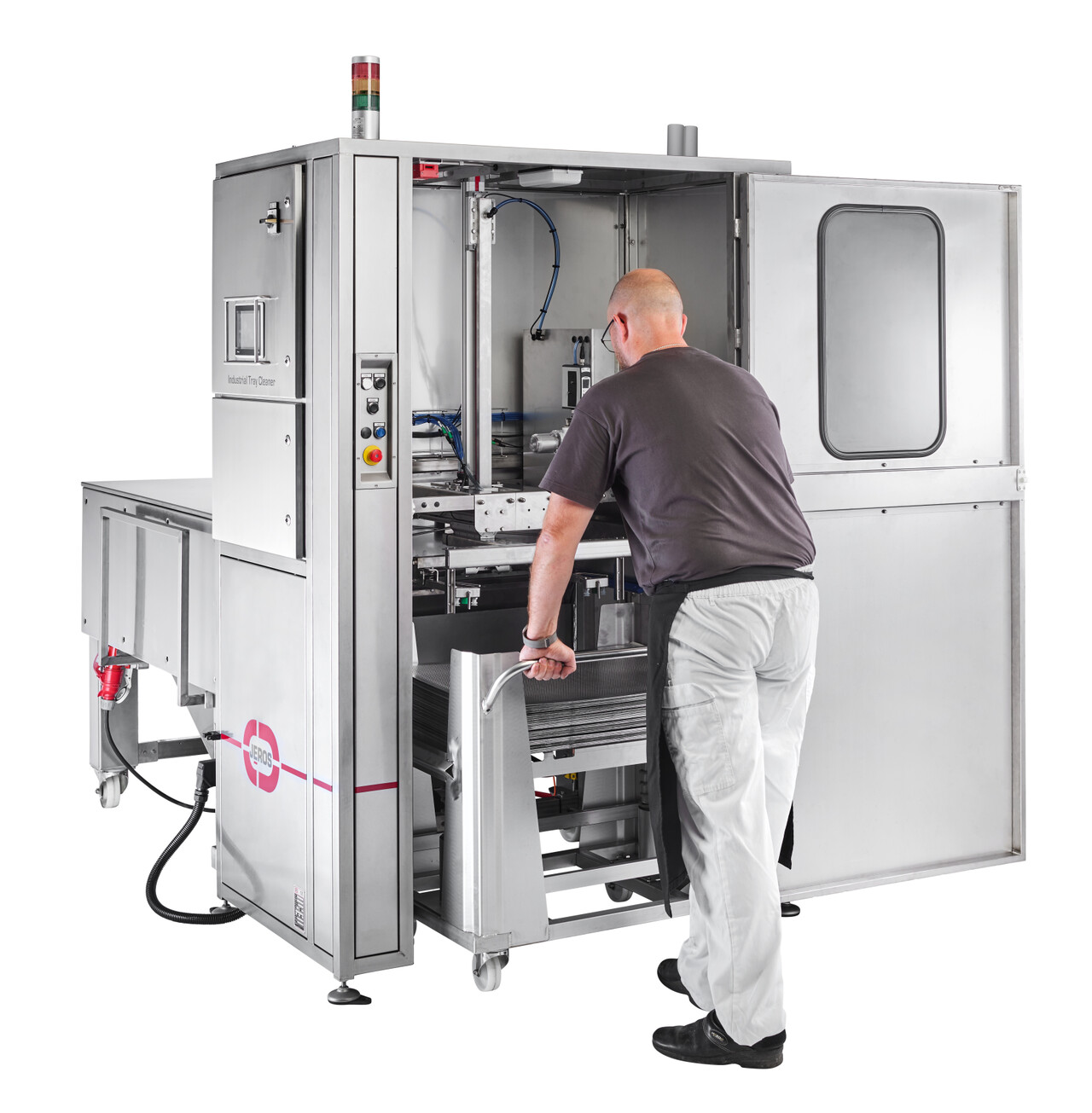 Automatic Tray Cleaning System